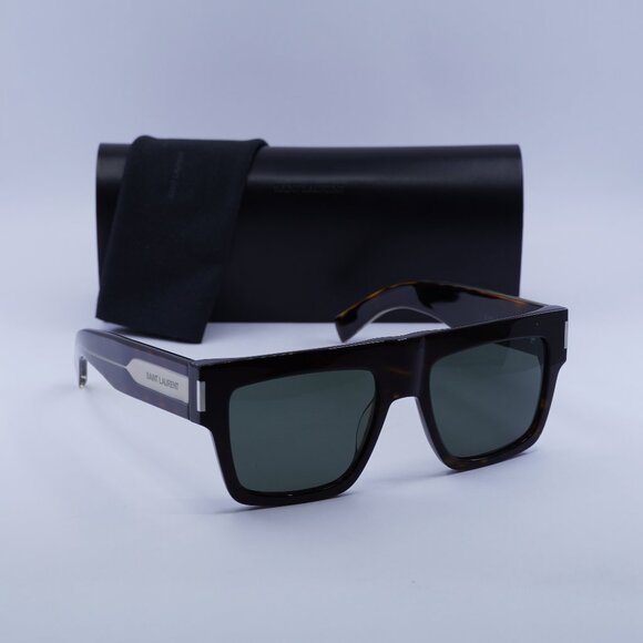 Final Price! Saint Laurent SL628 003 Havana/Grey Sunglasses - Picture 1 of 12